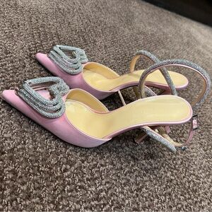Mach and Mach pink heels